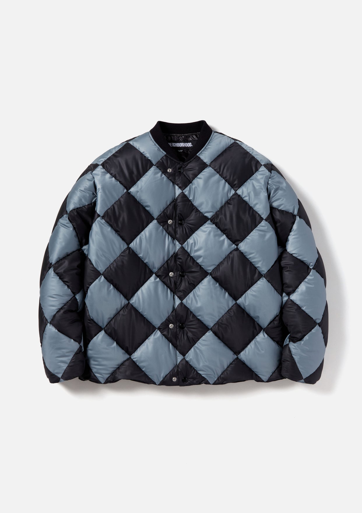 CHECKER DOWN JACKET