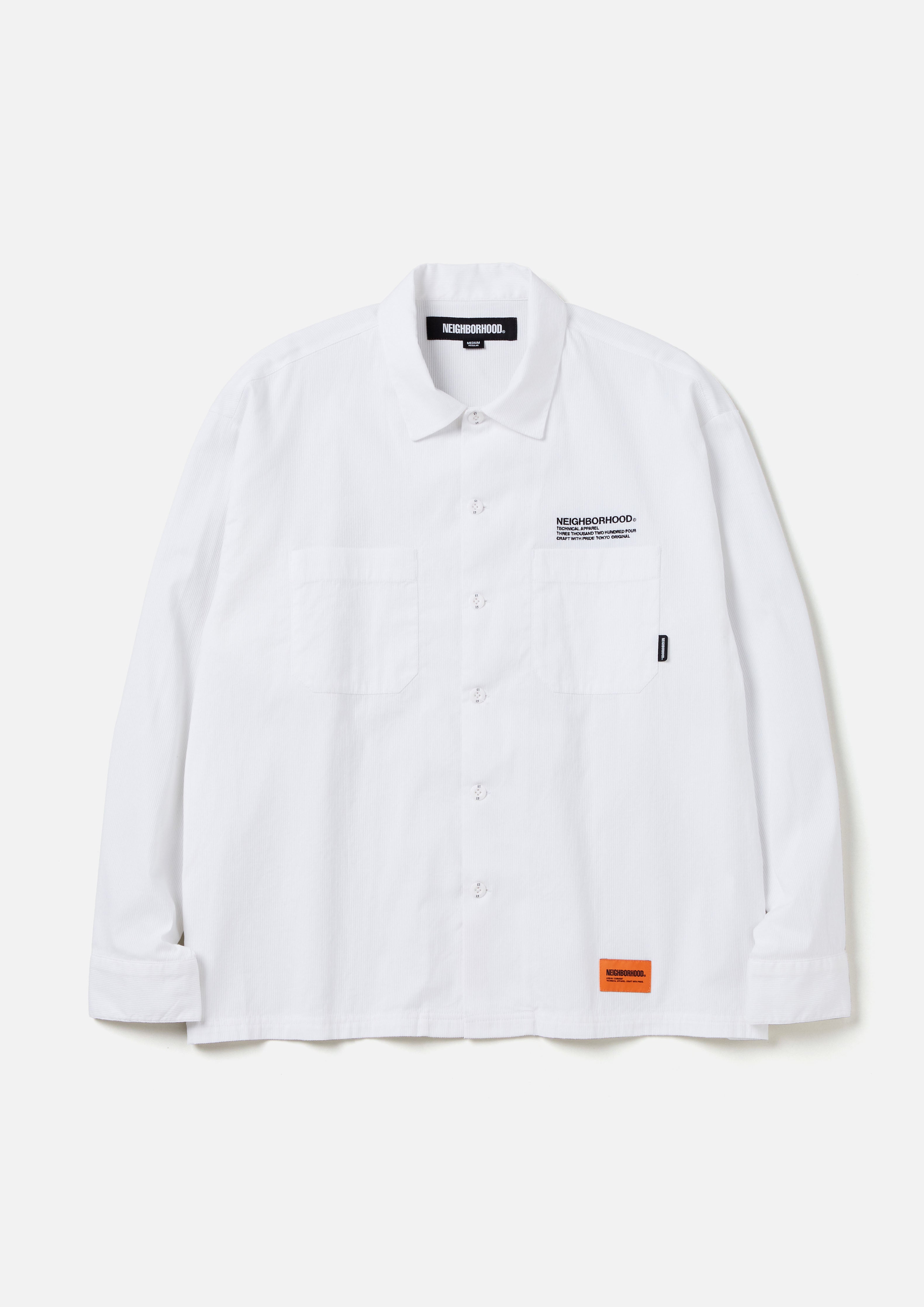 Neighborhood Black Cordlane Work LS Shirt L - Shirts - BeyondStyle