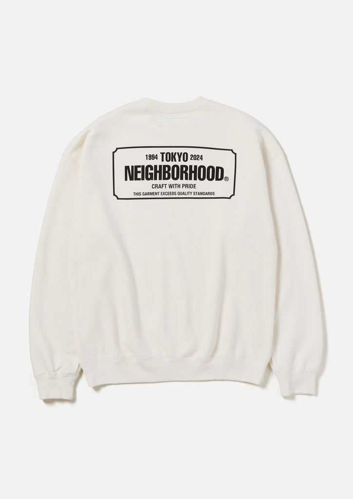 BORDER CREWNECK LS