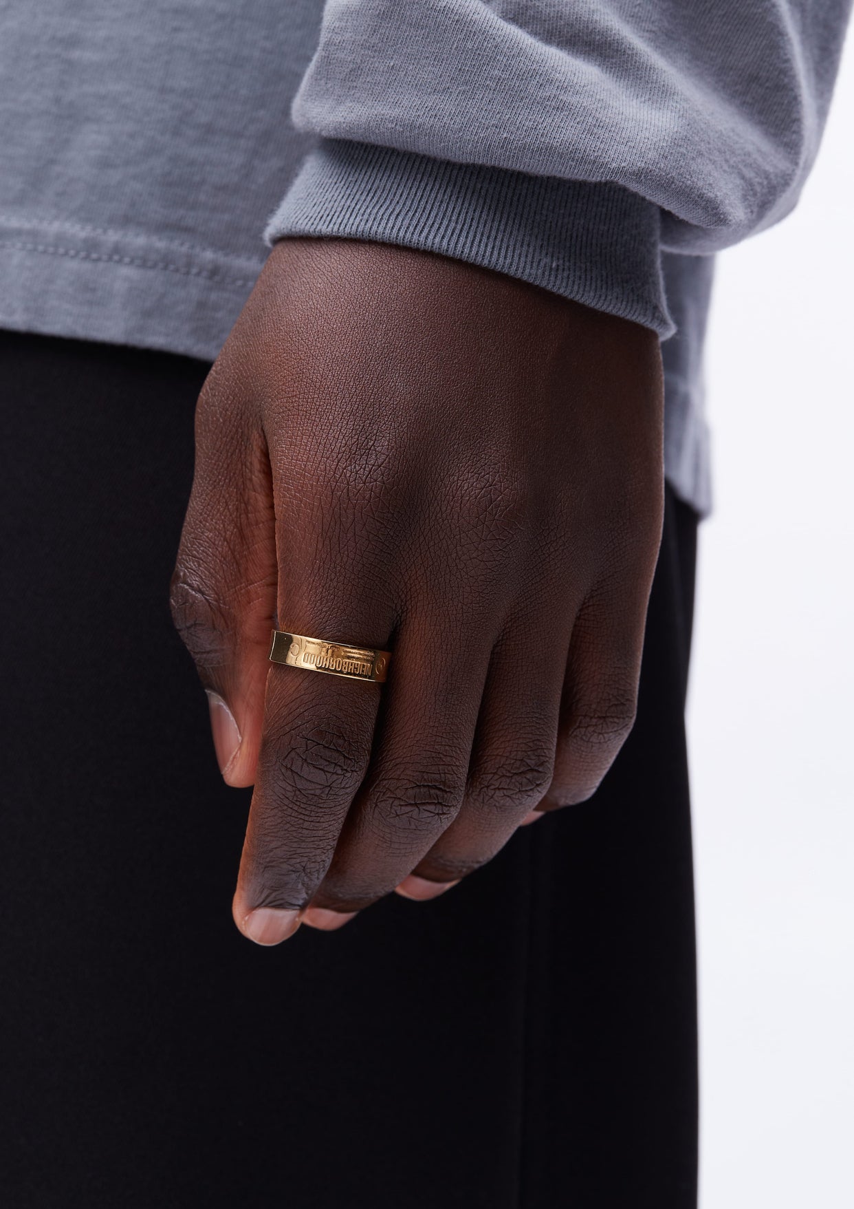 NEIGHBORHOOD ／SILVER PLAIN RING | kensysgas.com