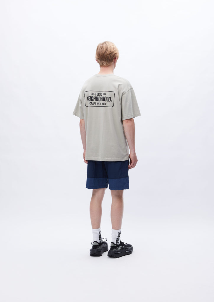 NEIGHBORHOOD/CLASSIC-P CREWNECK SS . CO
