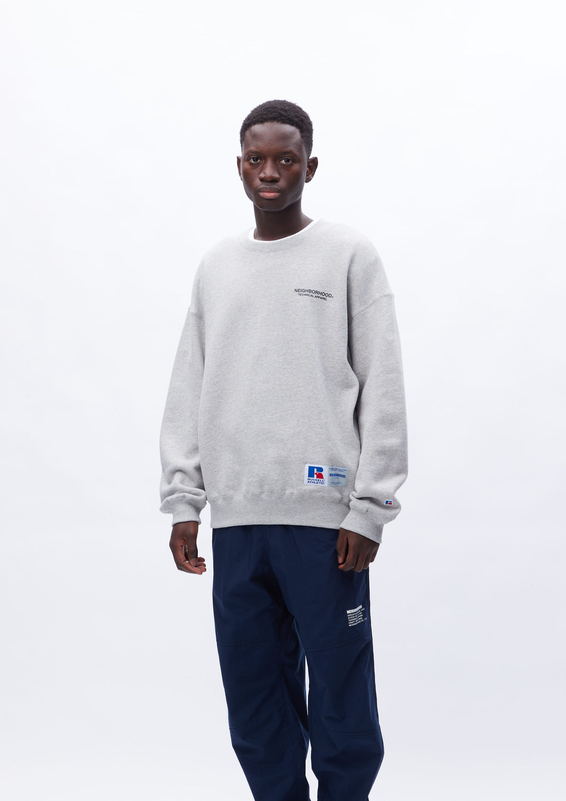 NH X RUSSELL ATHLETIC . SWEATSHIRT LS