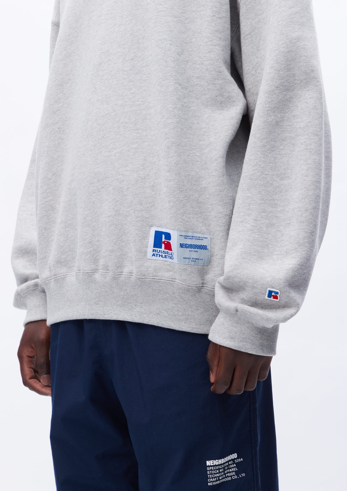 予約販売品】 RUSSELL X 【XL】NH ATHLETIC LS .SWEATSHIRT スウェット