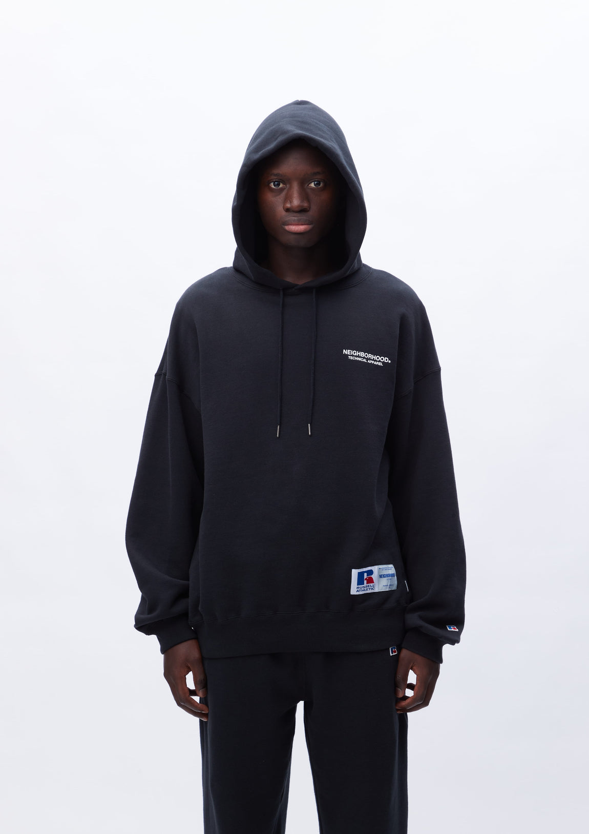 NH X RUSSELL ATHLETIC . SWEATPARKA LS